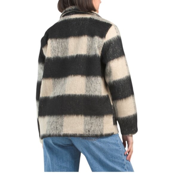 BLANK NYC Wool Blend Out Of Line Jacket - Picture 2 of 3